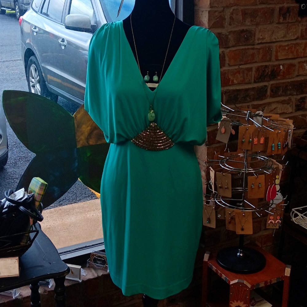 Trina Turk Dress and Jewelry bundle